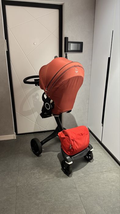 Stokke Explory limited edition цвет Бургунди На черной раме Оригинал!