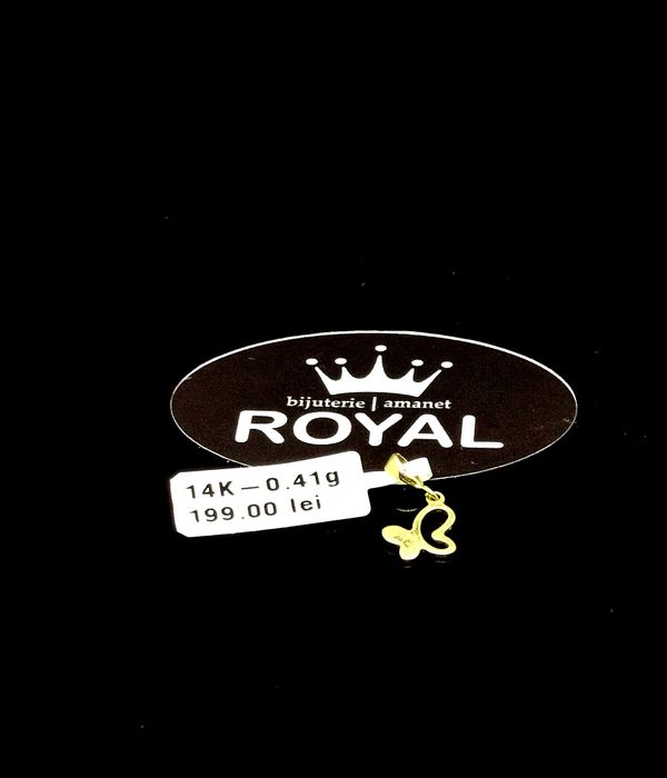 Bijuteria Royal pandantiv din aur 14k 0.41 gr