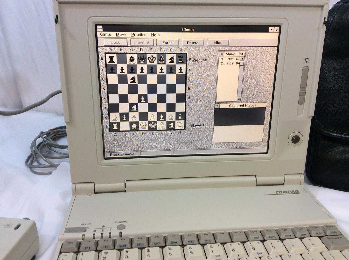 Laptop de colectie - Compaq 2810 - 1991 - functional