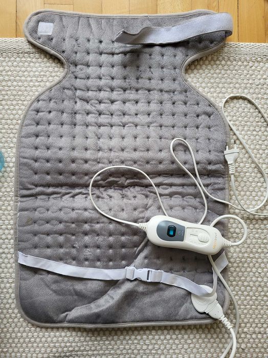 Pernă electrică Medisana pentru spate și gât, 100W, 60x40 cm