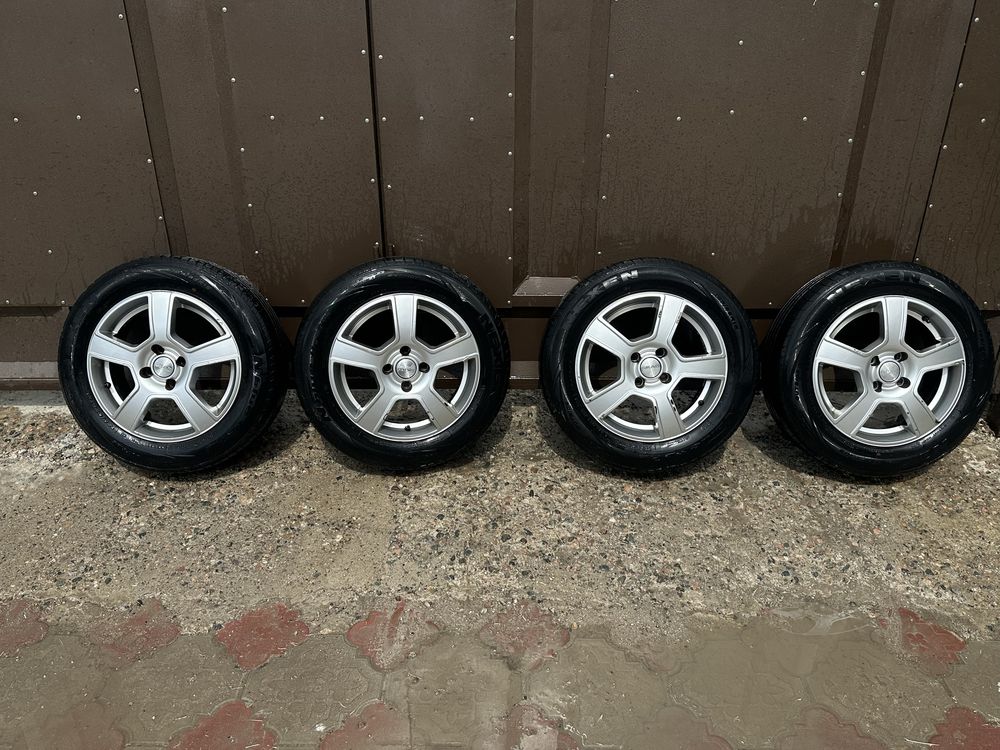 Титановые диски R15 с резиной