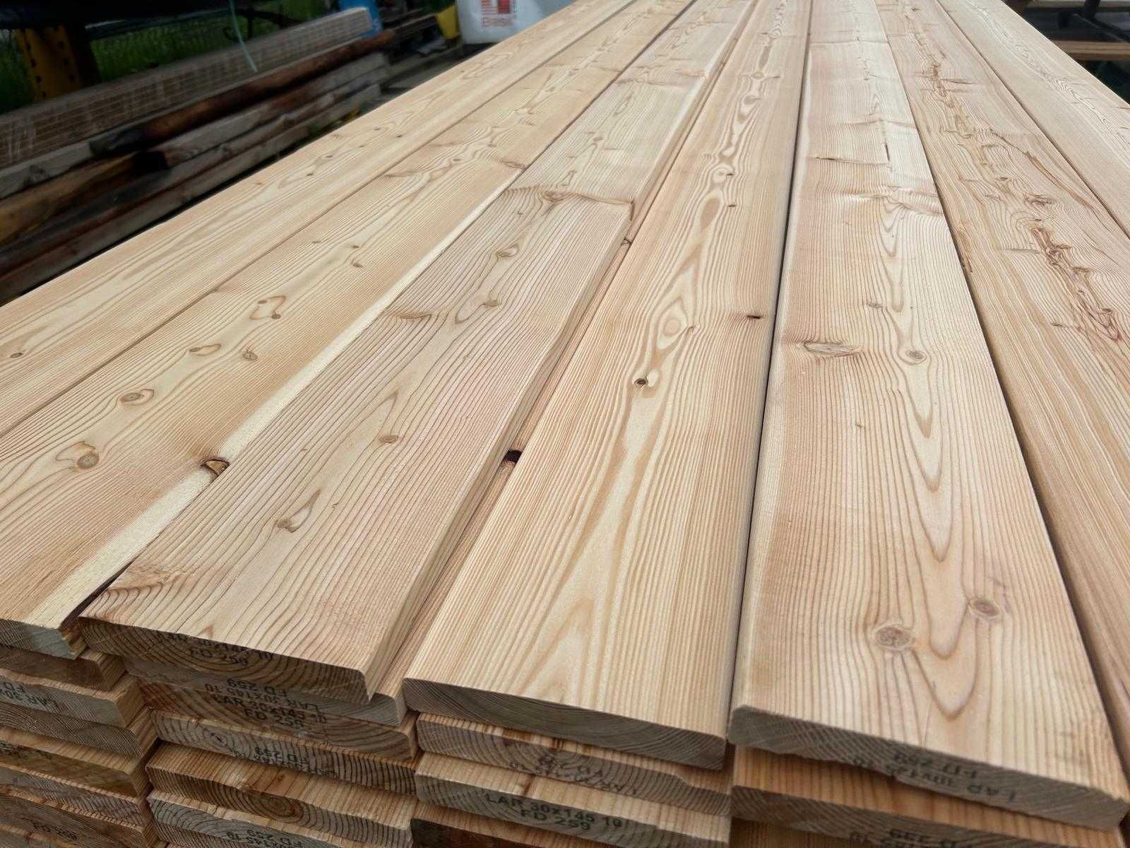 Deck suprafata lisa – Larice Canadian – Natur – 22x140x3000mm