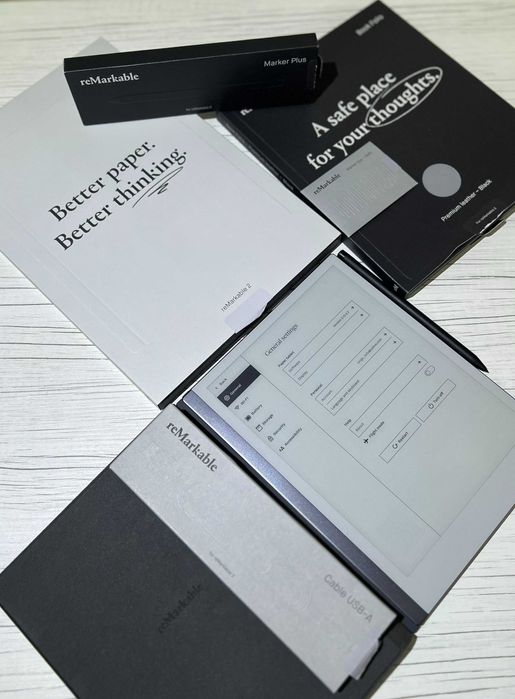 Remarkable 2 -Book Folio, Marker Pro si NIB-uri