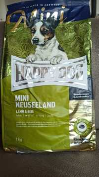 Happy Dog сухой корм 1 кг в упаковке для мини пород