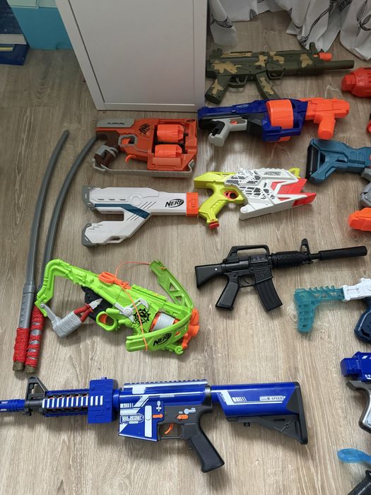 Lot de pusti originale Nerf, XShot si alte marci