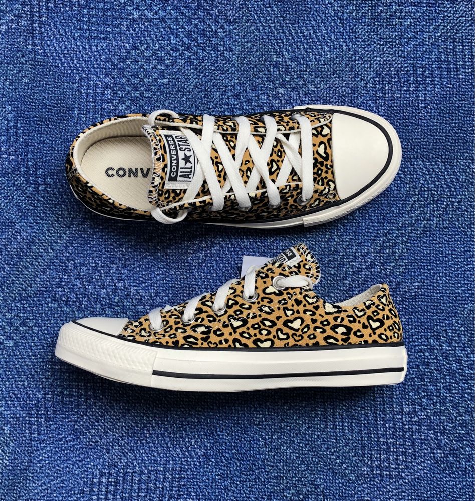 Converse Chuck Taylor All Star Low 'Leopard Heart ОРИГИНАЛНИ кецове 36