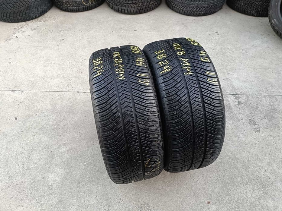Doua anvelope iarna 255 45 19 michelin pilot alpin PA4 profil 8mm 3824