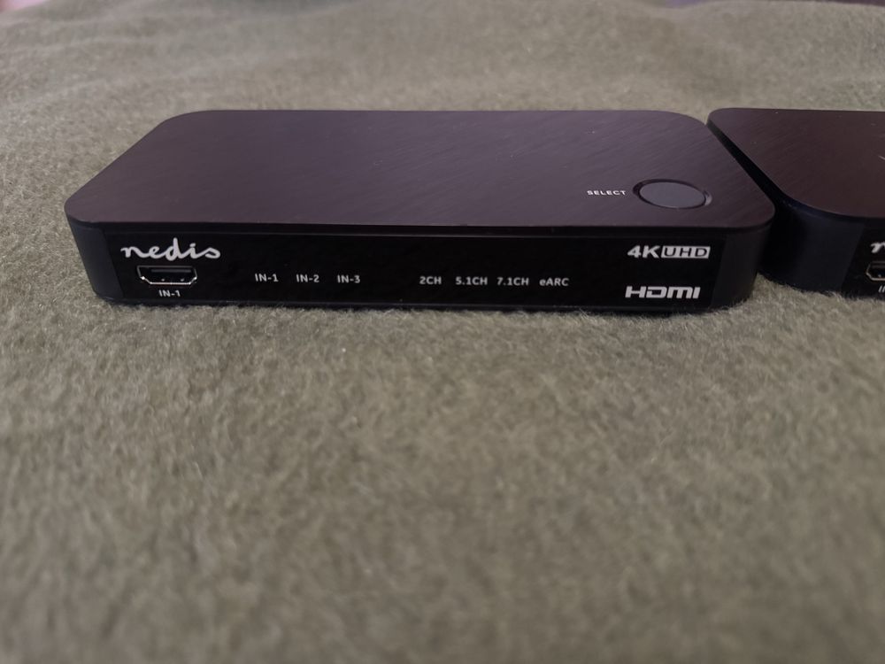 Nedis звуков екстрактор/превключвател/преобразовател HDMI 2.1 eARC 4K