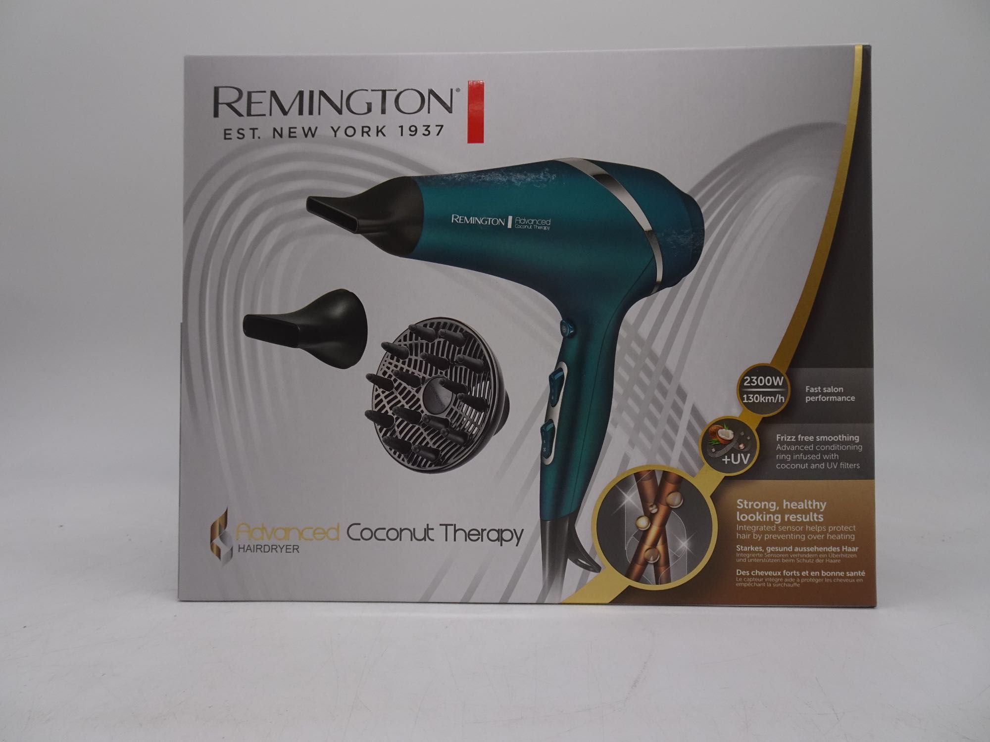 Uscator de par Remington AC8648, 2300W, 3 nivele de caldura, 2 viteze