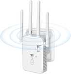 Усилвател на Wi-Fi сигнал Dual Band 2.4 GHz 300Mbps & 5GHz 900Mbps