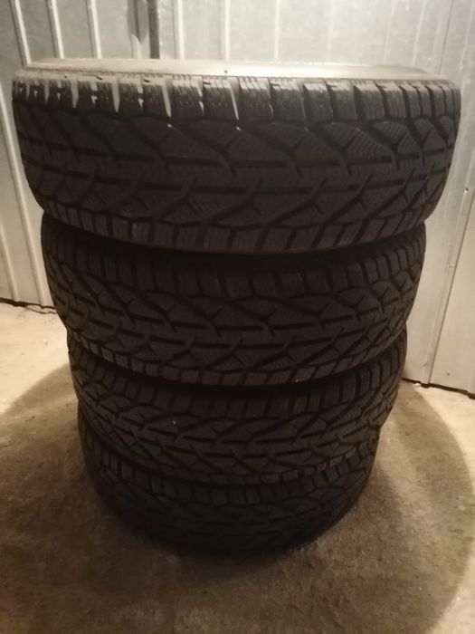 Janta rezerva Audi + 4 anvelope de iarna rulate un sezon