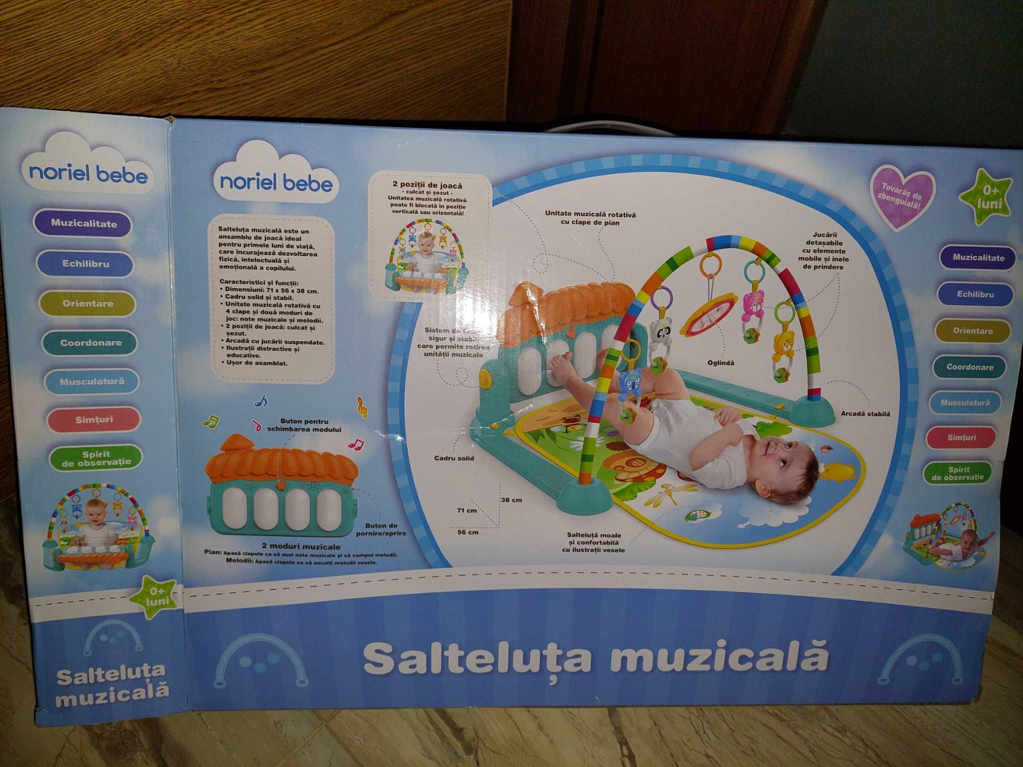 Saltea muzicală pentru bebe - Noriel