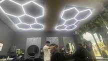 Tavane Luminoase Led Honeycomb 200W, 2.35x1.64m, TRANSPORT GRATUIT