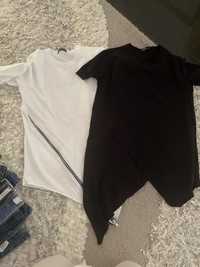 Set tricouri alb-negru