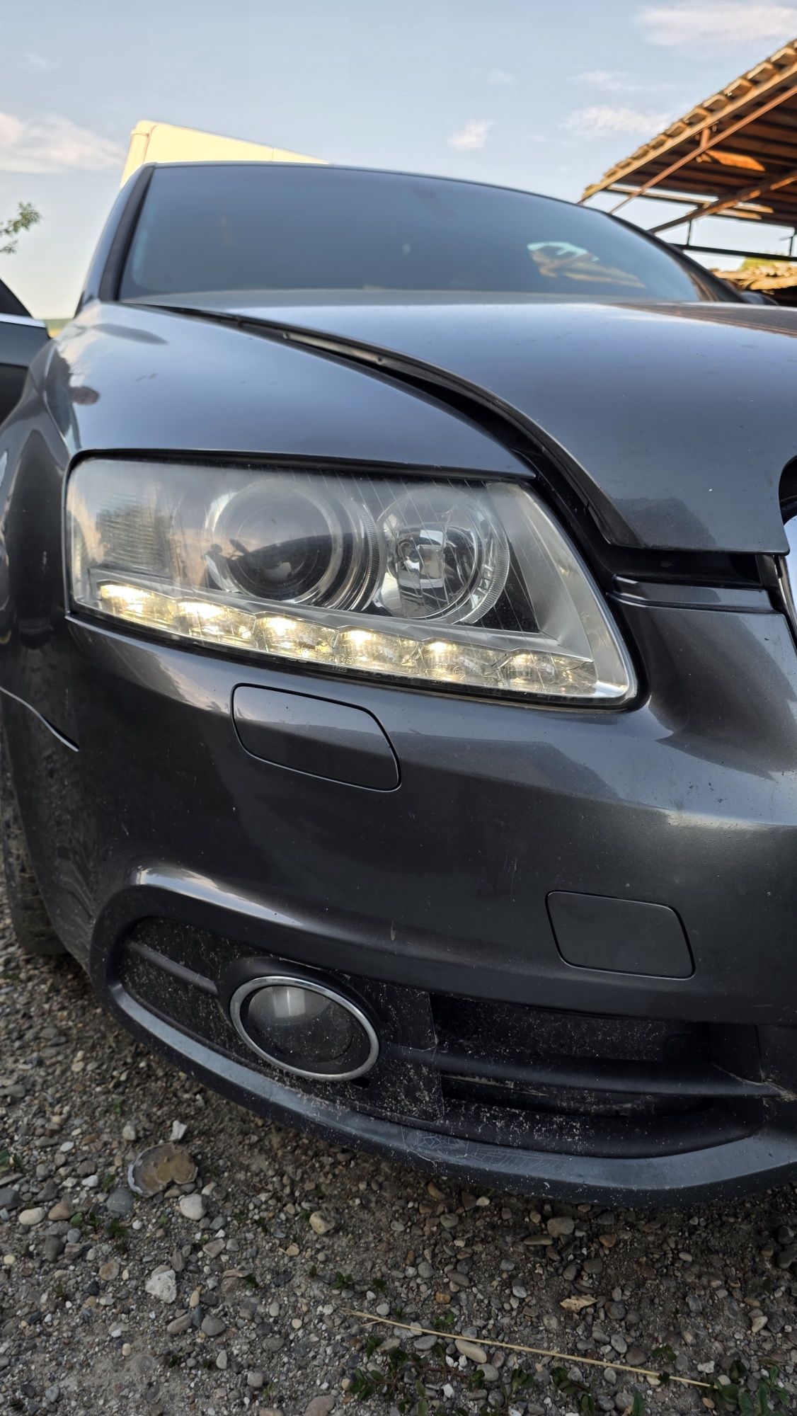 Faruri bi-xenon cu DRL audi a6 c6