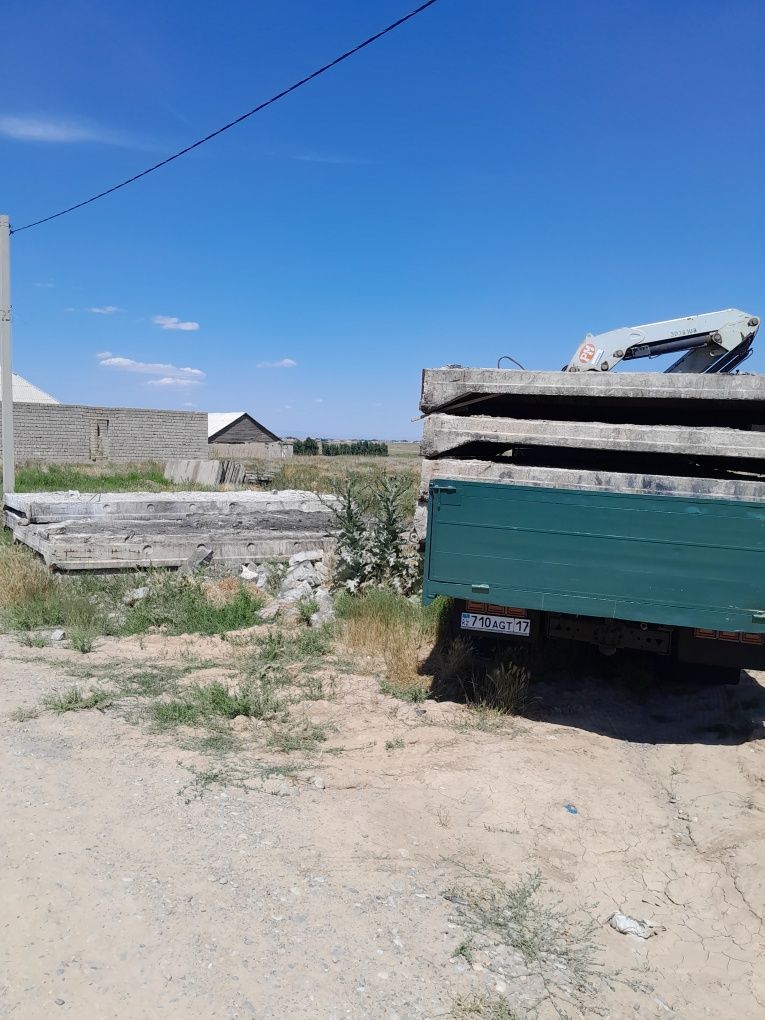 Плиты перекрытия 59×12 Б/у фундаментные блоки 40-ка, ребристые, 15×6