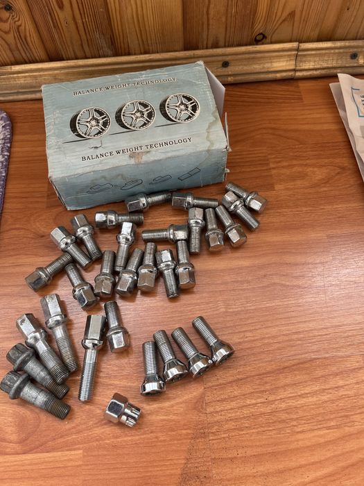 Колесные болты и секретка