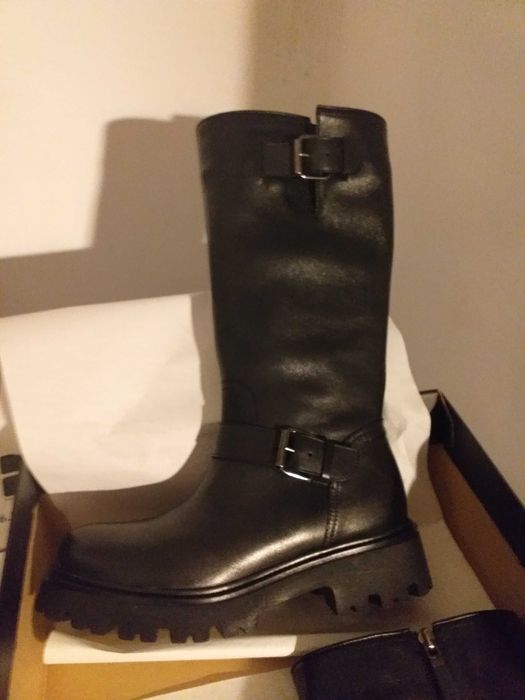 Cizme din piele Anna Cori, mar 37