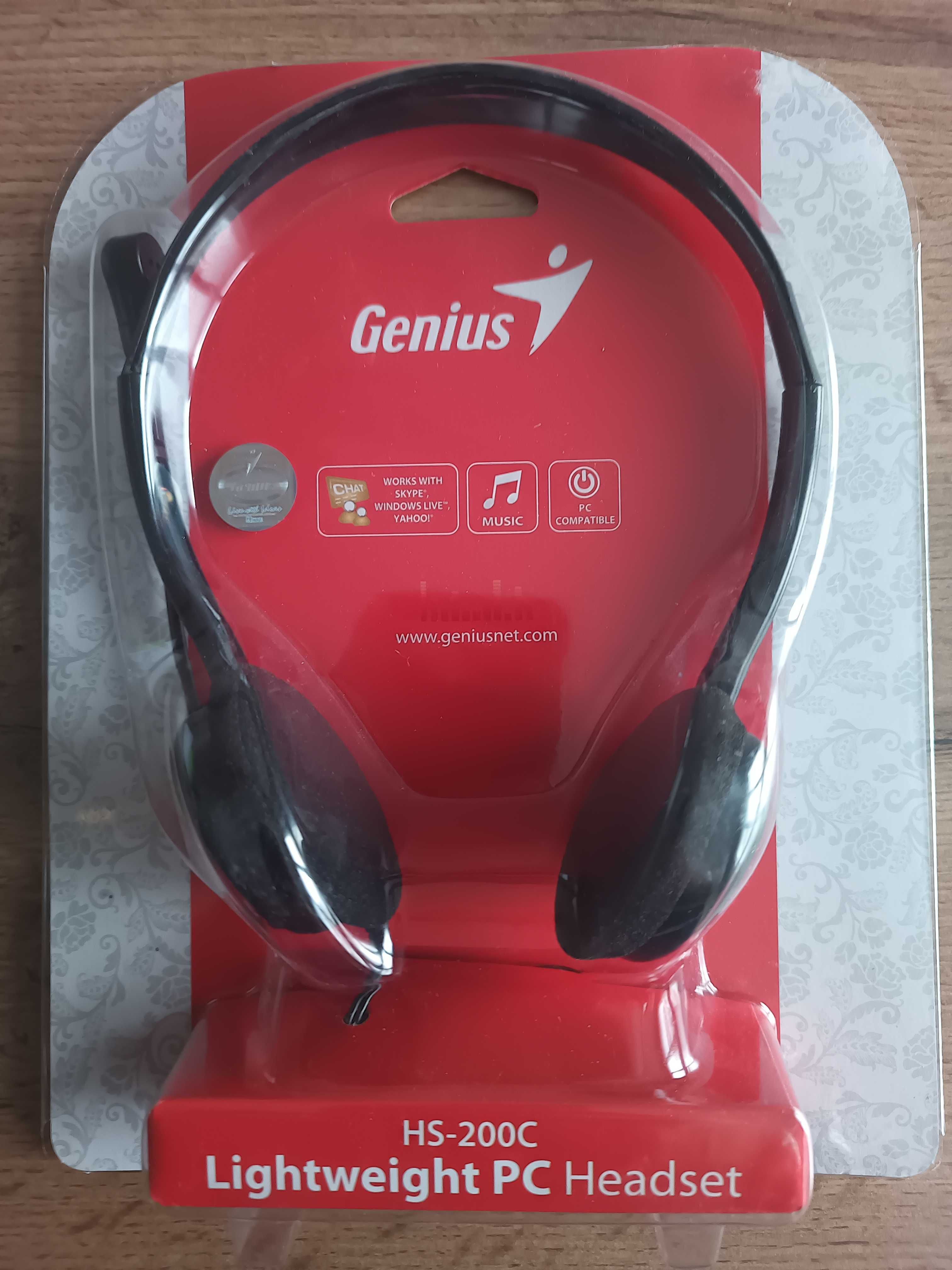 Слушалки с микрофон Genius HS-200C