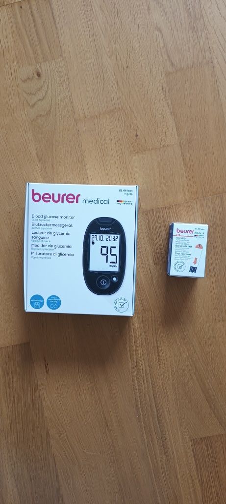 Glucometru Beurer GL44 Lean + 50 benzi de test