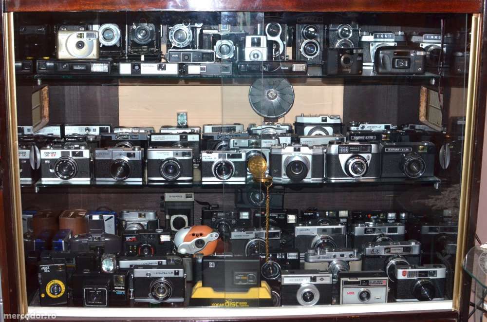 colectie aparate foto vintage.