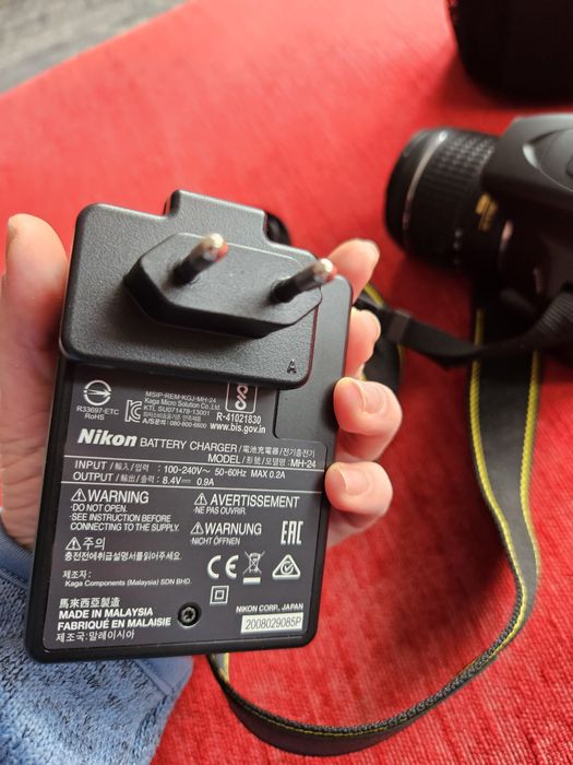 Aparat foto DSLR Nikon D3500, 24.2MP, Negru + Obiectiv AF-P 18-55mm VR
