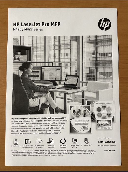 Pentru acasa HP laserjet pro mfp m426fdn duplex A4 display tactil