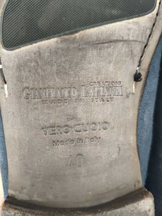 Новые макасины лоферы Gianfranco Latanzi made in italy