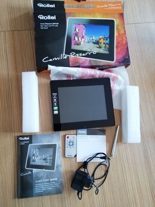 Rama foto digitala noua Rollei Camille Pissarro cu telecomanda