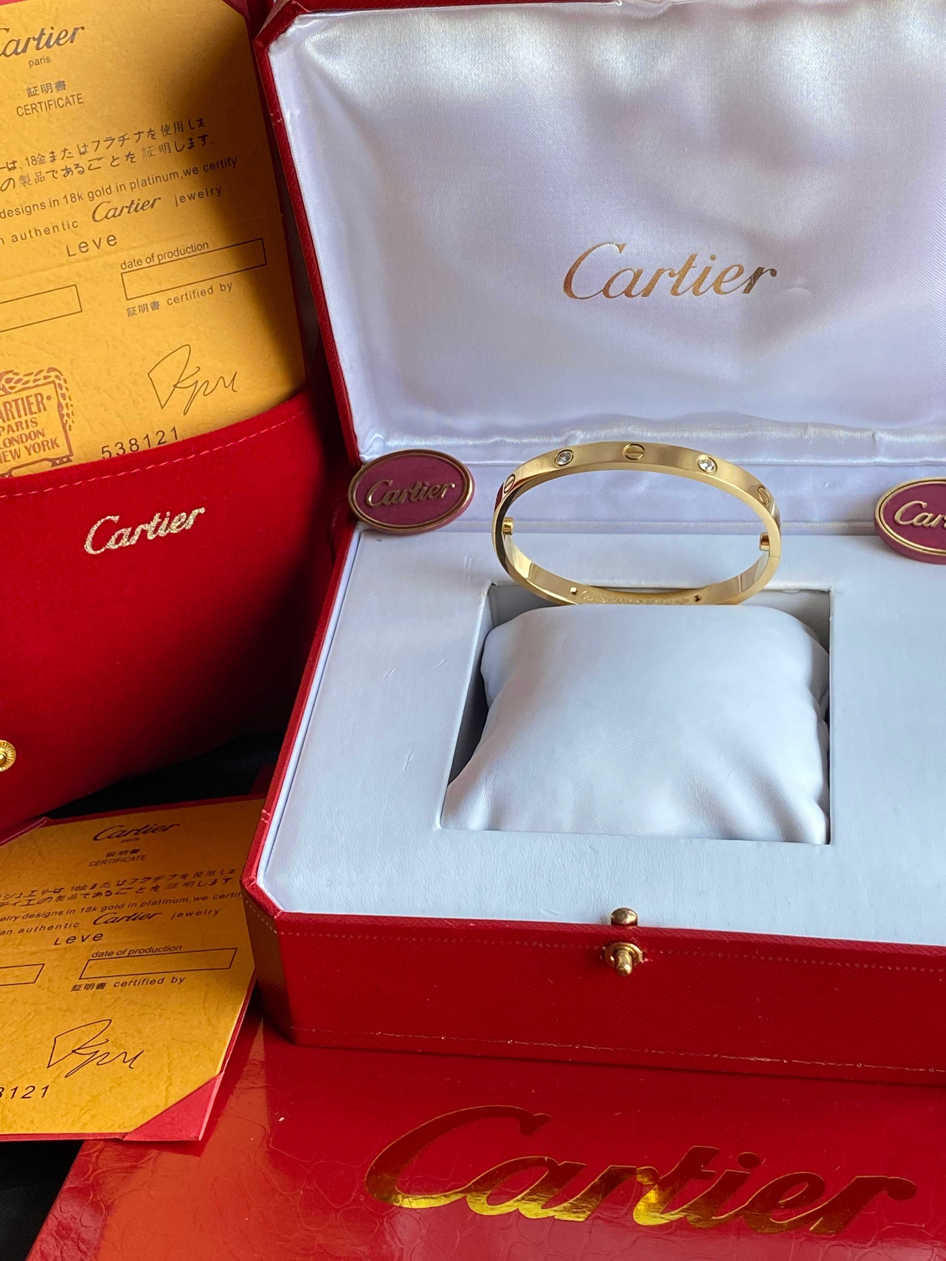 Brățară Cartier LOVE 16 Gold 750 Diamond