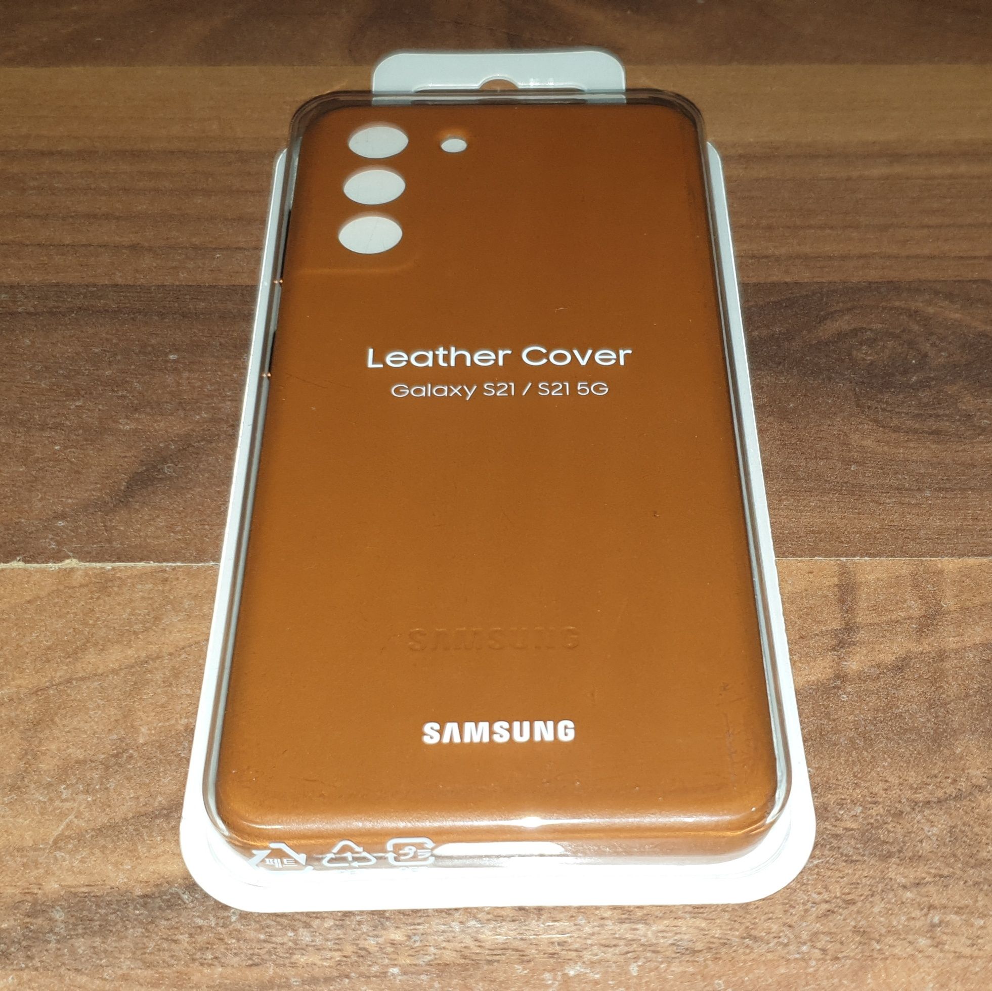 Husa piele originala Samsung Leather Cover Galaxy S21 5G G991