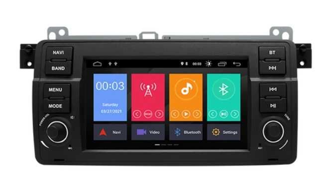 Мултимедия 7" Android 13 за BMW 3 E46 навигация CARPLAY 3 Series GPS