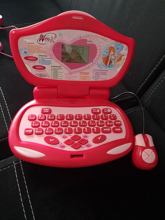 Детски образователен занимателен лаптоп на български за момиче и момче