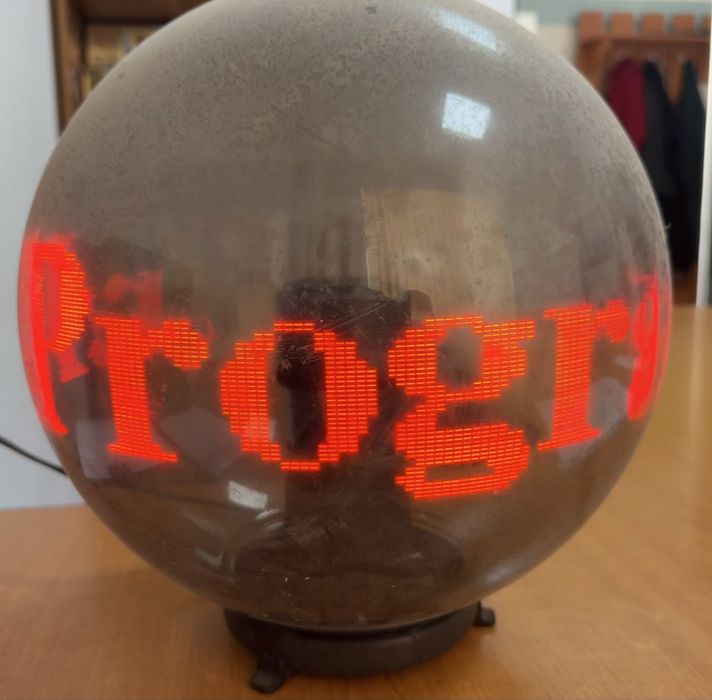 Glob de reclama cu led