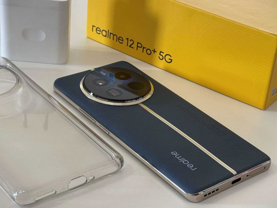 Бартер! НОВ! Realme 12 Pro Plus + 512/12GB Submarine Blue (Син)