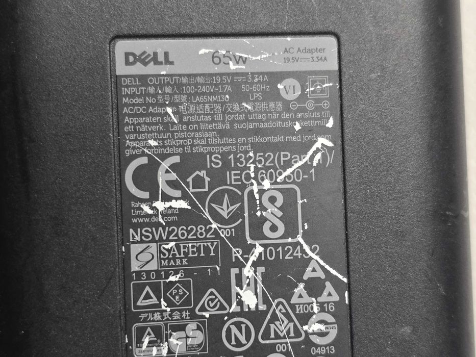 Incarcator Laptop Dell LA65NM130 19.5V 3.34A 65W mufa: 7.4 x 5.0 mm