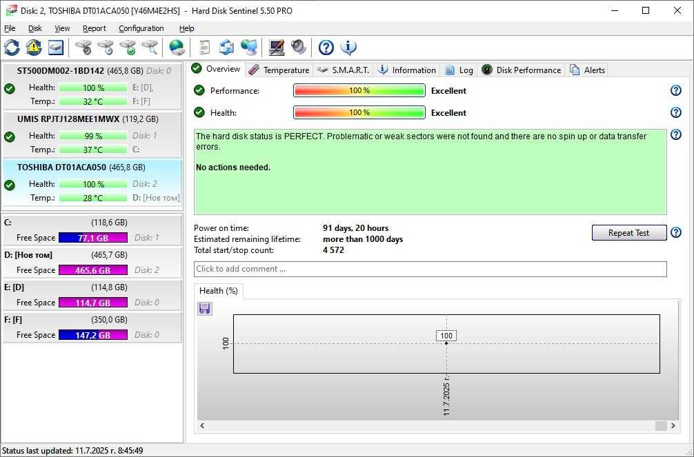 HDD 3.5" Toshiba 500GB