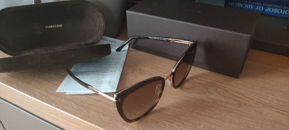 Слънчеви очила Tom Ford FT 0717, метална рамка