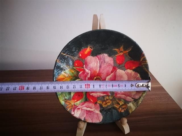 Колекционерски цветни чинии- 3 бр