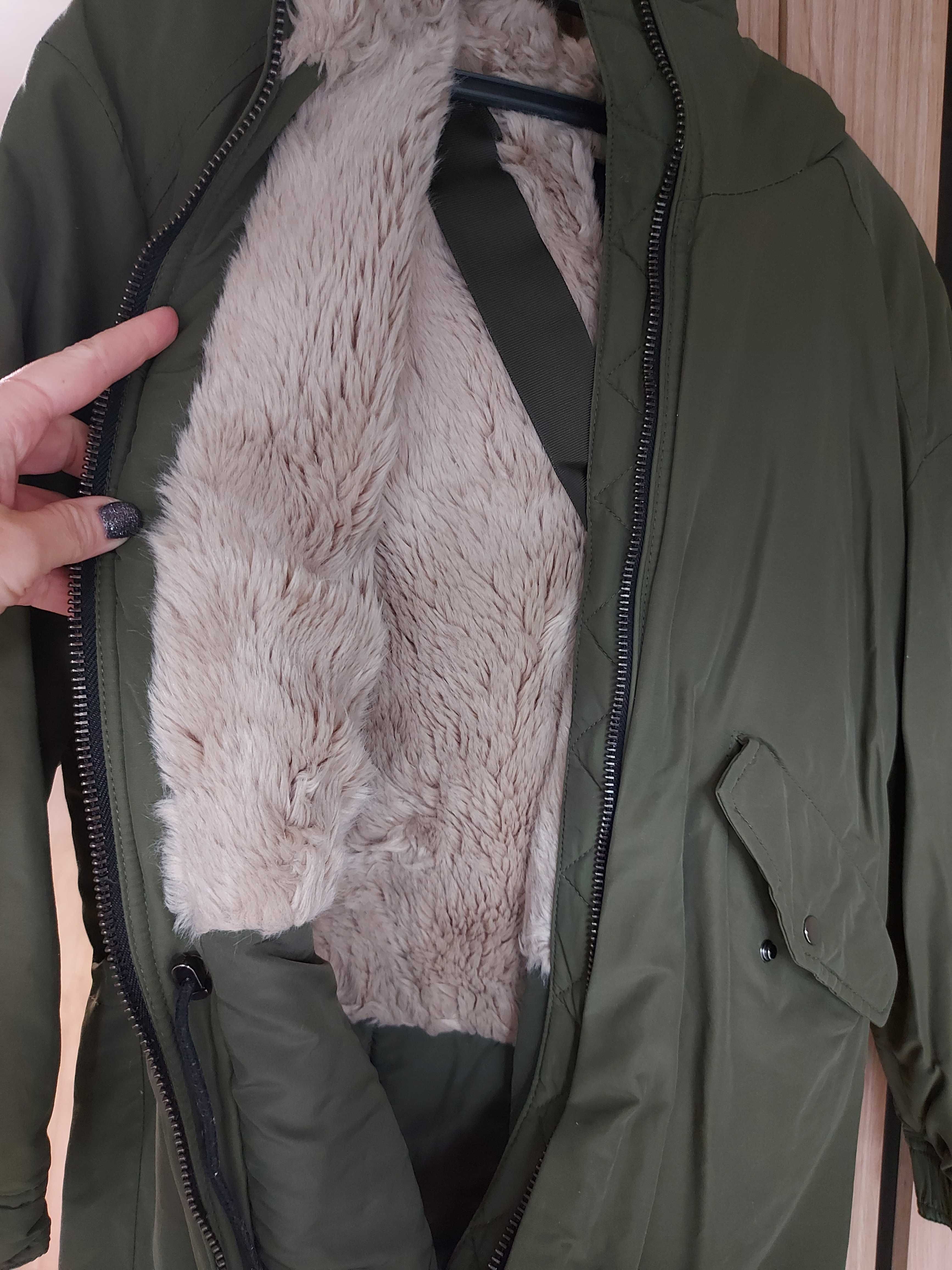 Топло зимно яке на Zara