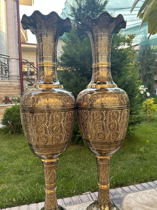 Ваза, ручная работа.