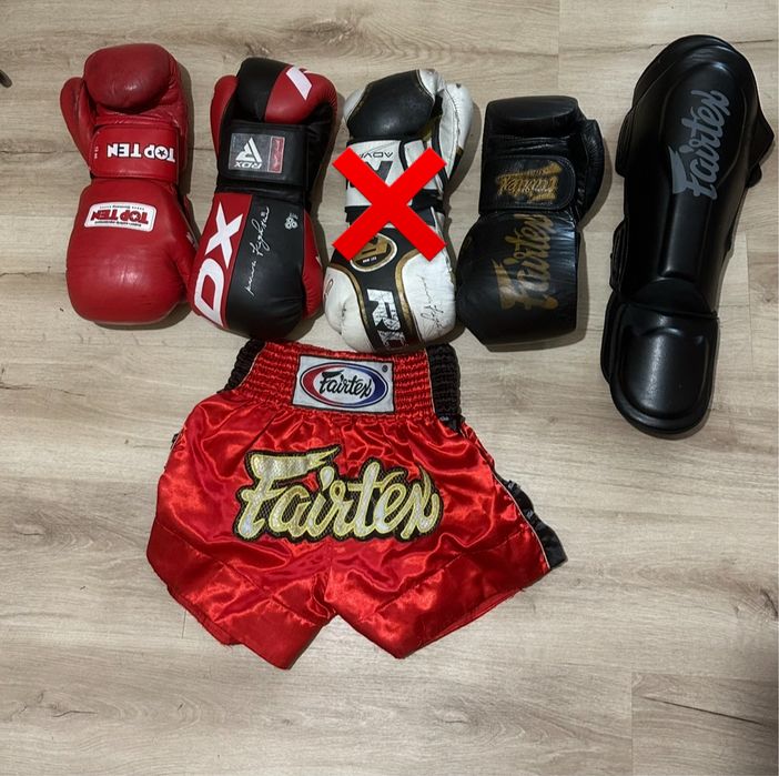 Ръкавици,Протектори,Шорти /kickboxing,boxing,muay-thai/