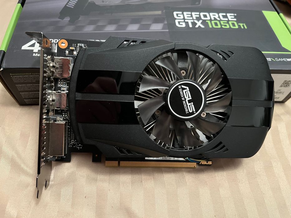 ASUS GeForce GTX 1050 Ti 4GB GDDR5 128bit