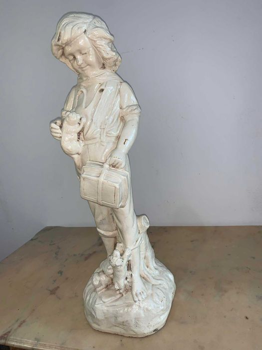 Statuie fetita decor