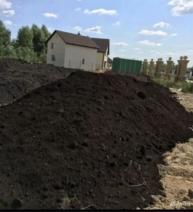 Чернозем Уральный песок для огорода хороший