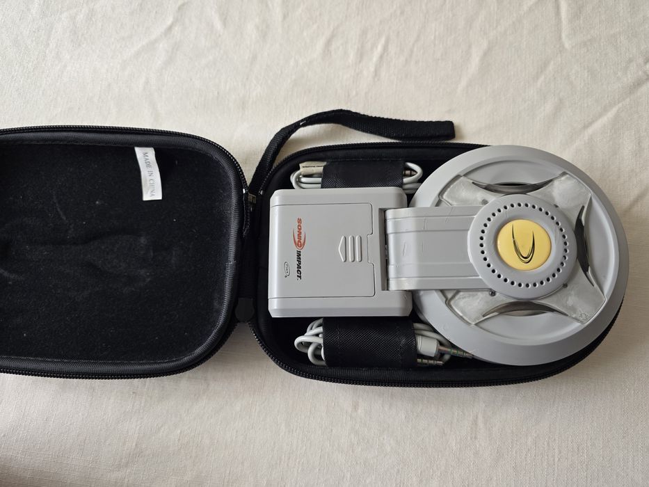 Set boxe portabile stereo, cu gentuță - alimentare baterii sau adaptor