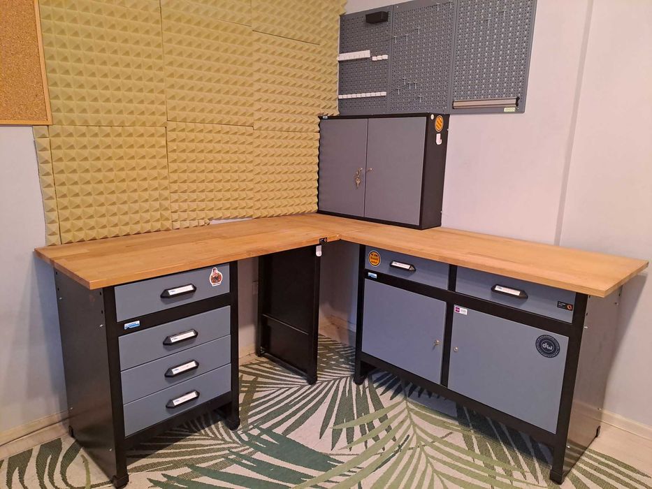 Set mobiler metalic modular Kupper pentru atelier/service