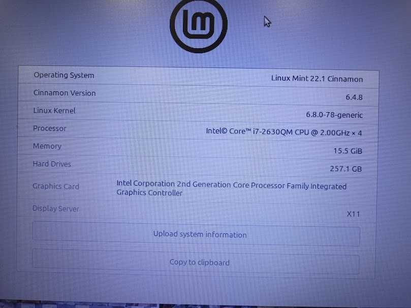 Lenovo ThinkPad T520 i7 16GB 256SSD