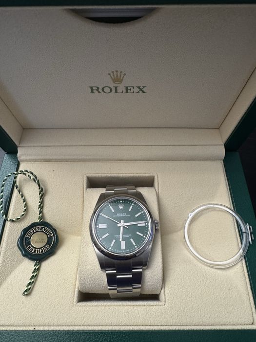 Rolex Oyster Perpetual 41 Green