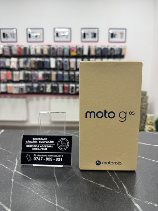 Motorola G05 - 128Gb - NOU - Sigilat - 2 Ani Garantie!
